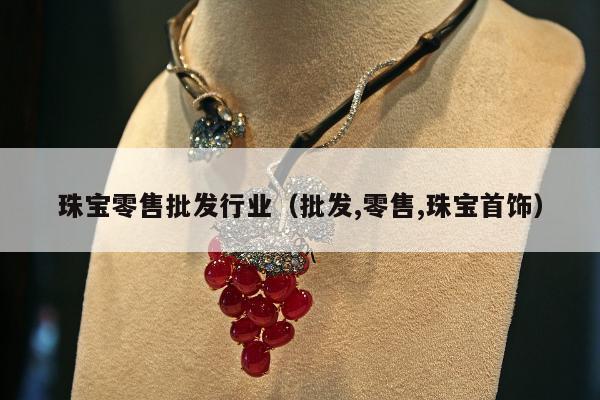 珠宝零售批发行业（批发,零售,珠宝首饰）