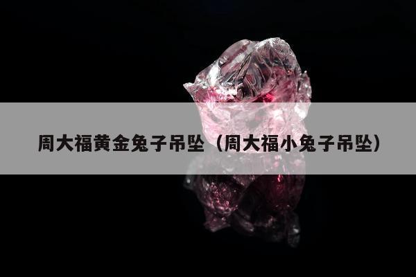 周大福黄金兔子吊坠（周大福小兔子吊坠）
