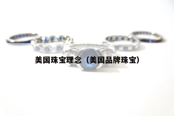 美国珠宝理念（美国品牌珠宝）