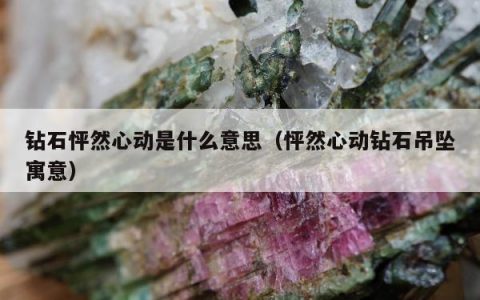 钻石怦然心动是什么意思（怦然心动钻石吊坠寓意）