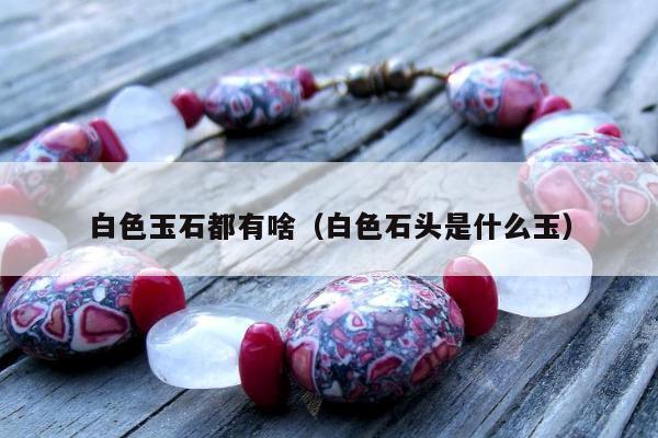 白色玉石都有啥（白色石头是什么玉）