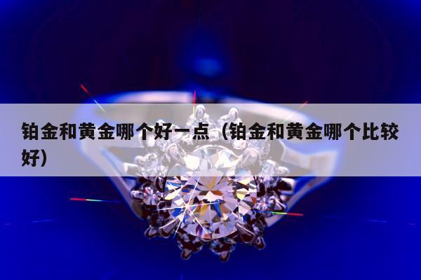 铂金和黄金哪个好一点（铂金和黄金哪个比较好）