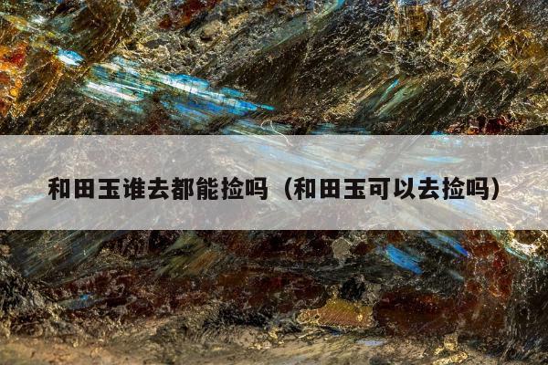 和田玉谁去都能捡吗（和田玉可以去捡吗）