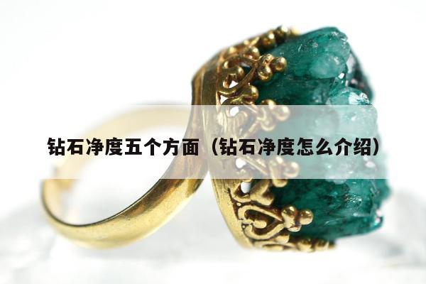 钻石净度五个方面（钻石净度怎么介绍）