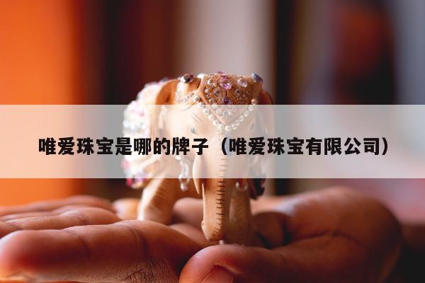唯爱珠宝是哪的牌子（唯爱珠宝有限公司）