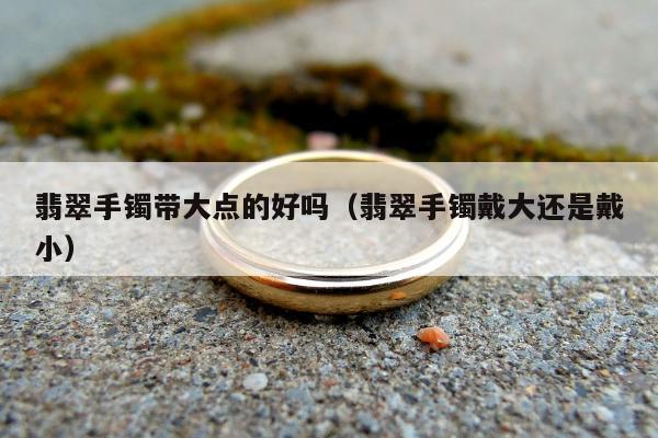 翡翠手镯带大点的好吗（翡翠手镯戴大还是戴小）