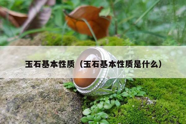 玉石基本性质（玉石基本性质是什么）