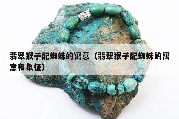 翡翠猴子配蜘蛛的寓意（翡翠猴子配蜘蛛的寓意和象征）