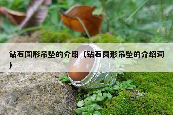 钻石圆形吊坠的介绍（钻石圆形吊坠的介绍词）