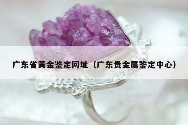 广东省黄金鉴定网址（广东贵金属鉴定中心）