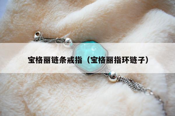 宝格丽链条戒指（宝格丽指环链子）