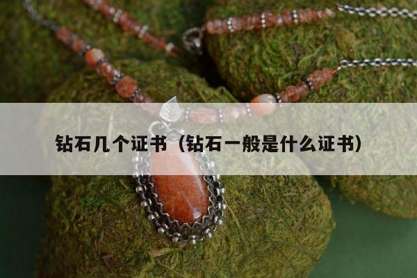 钻石几个证书（钻石一般是什么证书）