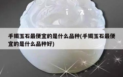 手镯玉石最便宜的是什么品种(手镯玉石最便宜的是什么品种好)