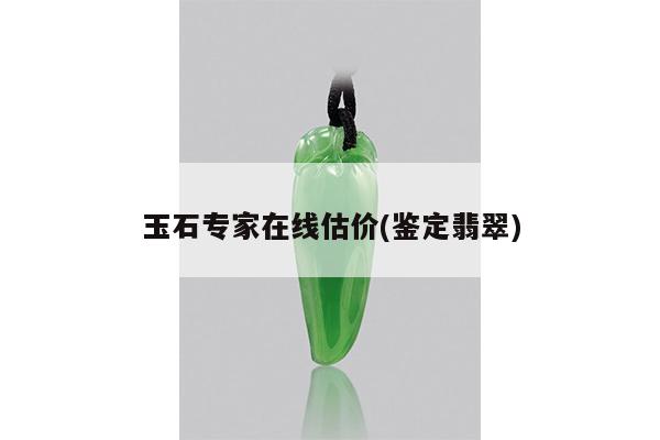 玉石专家在线估价(鉴定翡翠)
