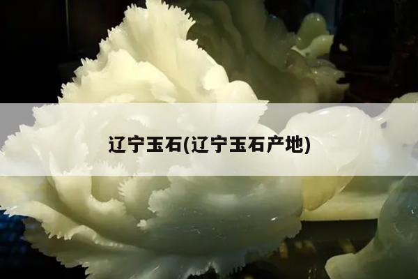 辽宁玉石(辽宁玉石产地)