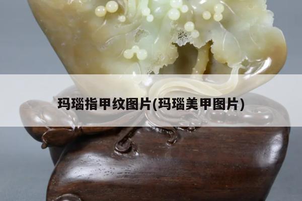 玛瑙指甲纹图片(玛瑙美甲图片)