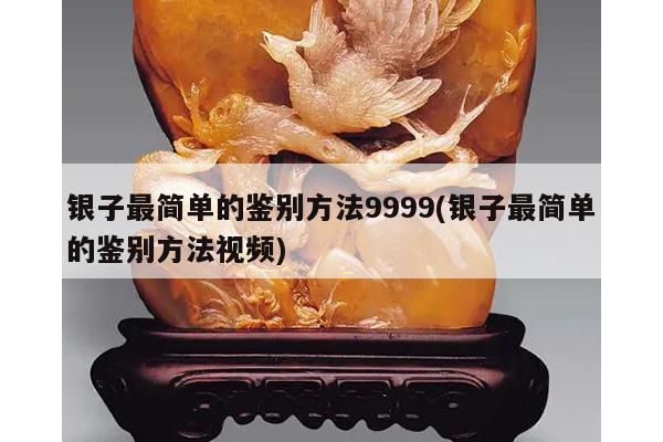 银子最简单的鉴别方法9999(银子最简单的鉴别方法视频)