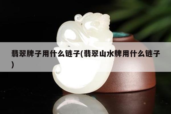 翡翠牌子用什么链子(翡翠山水牌用什么链子)