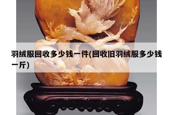 羽绒服回收多少钱一件(回收旧羽绒服多少钱一斤)