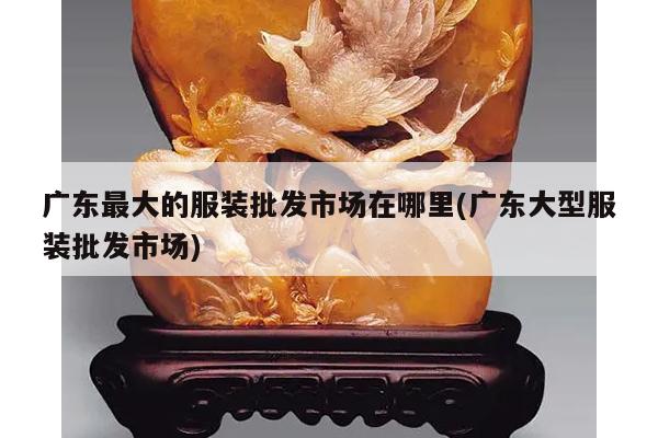 广东最大的服装批发市场在哪里(广东大型服装批发市场)