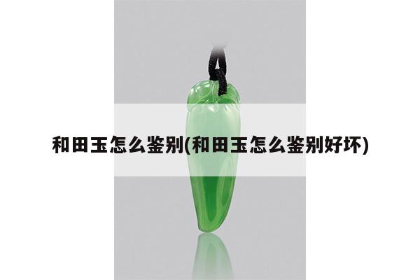 和田玉怎么鉴别(和田玉怎么鉴别好坏)