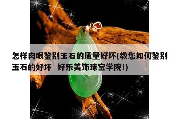 怎样肉眼鉴别玉石的质量好坏(教您如何鉴别玉石的好坏 好乐美饰珠宝学院!)
