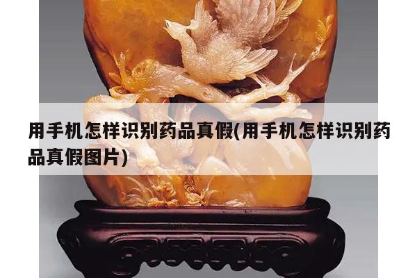 用手机怎样识别药品真假(用手机怎样识别药品真假图片)