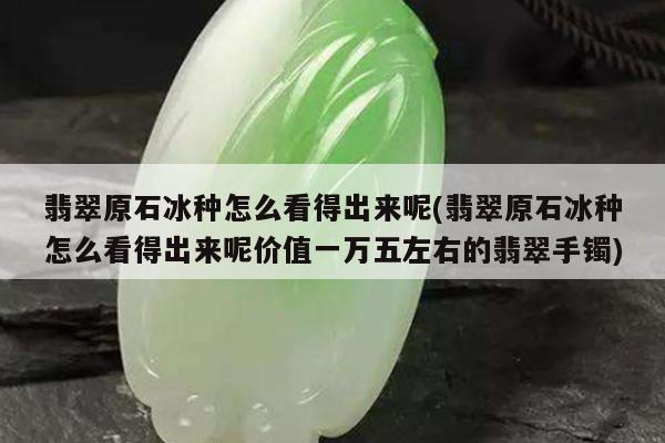 翡翠原石冰种怎么看得出来呢(翡翠原石冰种怎么看得出来呢价值一万五左右的翡翠手镯)