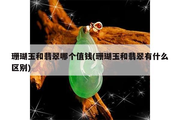 珊瑚玉和翡翠哪个值钱(珊瑚玉和翡翠有什么区别)