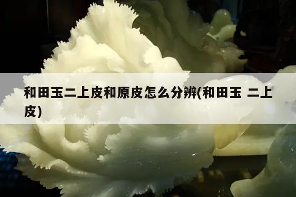 和田玉二上皮和原皮怎么分辨(和田玉 二上皮)