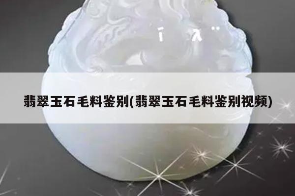 翡翠玉石毛料鉴别(翡翠玉石毛料鉴别视频)