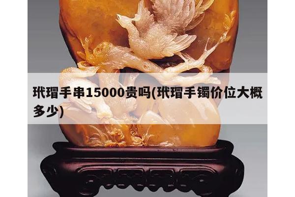 玳瑁手串15000贵吗(玳瑁手镯价位大概多少)