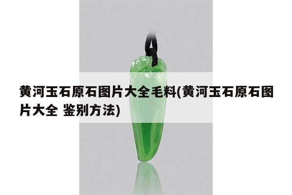 黄河玉石原石图片大全毛料(黄河玉石原石图片大全 鉴别方法)