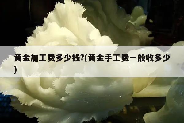 黄金加工费多少钱?(黄金手工费一般收多少)