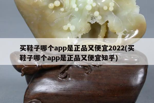 买鞋子哪个app是正品又便宜2022(买鞋子哪个app是正品又便宜知乎)