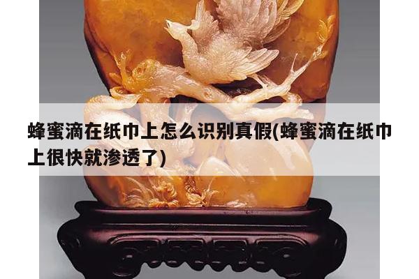 蜂蜜滴在纸巾上怎么识别真假(蜂蜜滴在纸巾上很快就渗透了)
