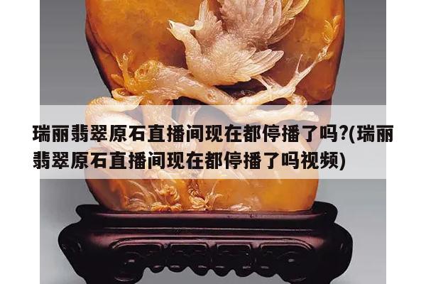 瑞丽翡翠原石直播间现在都停播了吗?(瑞丽翡翠原石直播间现在都停播了吗视频)