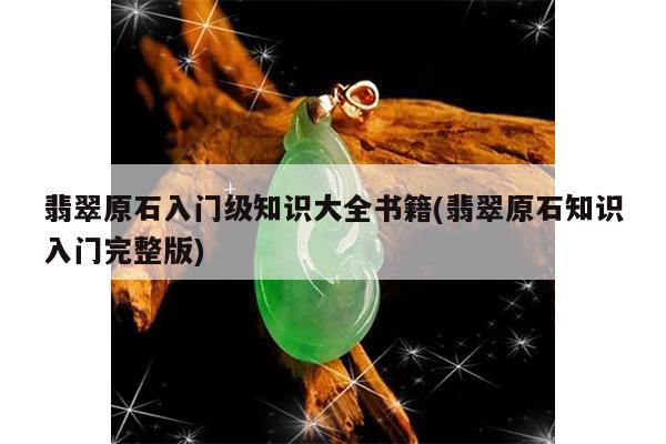 翡翠原石入门级知识大全书籍(翡翠原石知识入门完整版)