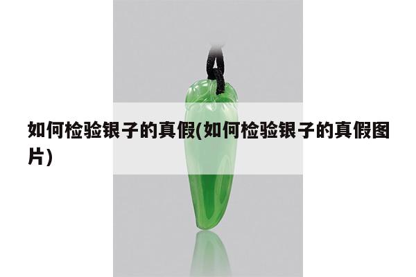 如何检验银子的真假(如何检验银子的真假图片)