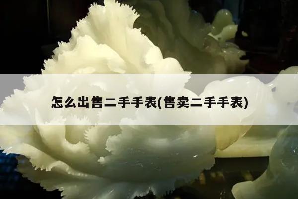 怎么出售二手手表(售卖二手手表)
