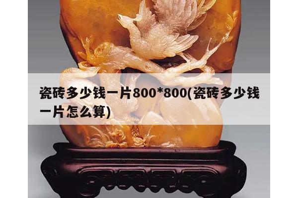 瓷砖多少钱一片800*800(瓷砖多少钱一片怎么算)