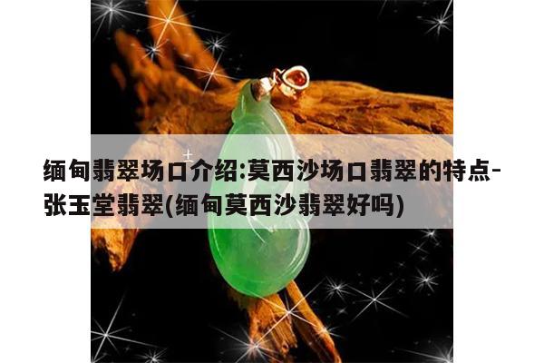 缅甸翡翠场口介绍:莫西沙场口翡翠的特点-张玉堂翡翠(缅甸莫西沙翡翠好吗)