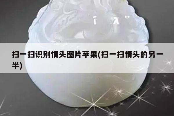 扫一扫识别情头图片苹果(扫一扫情头的另一半)