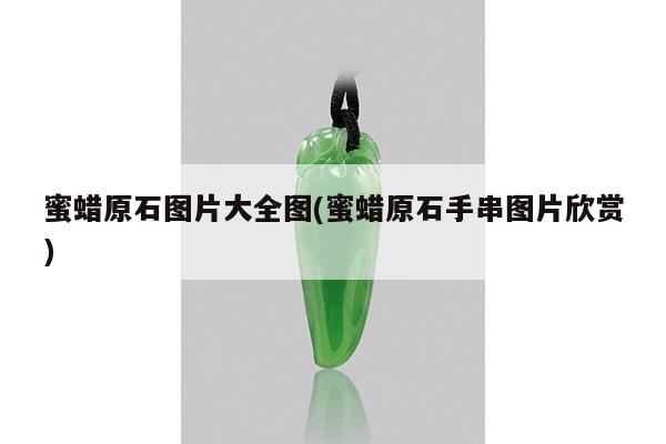 蜜蜡原石图片大全图(蜜蜡原石手串图片欣赏)