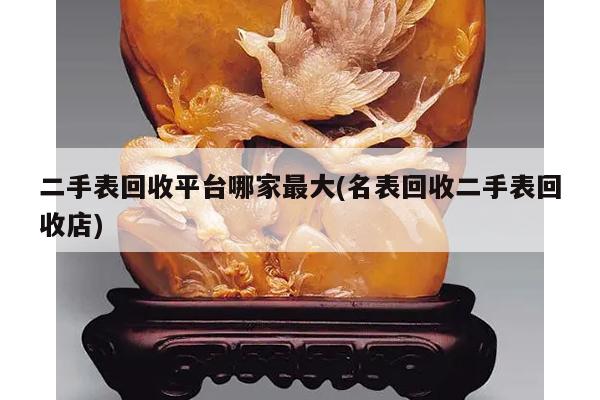 二手表回收平台哪家最大(名表回收二手表回收店)