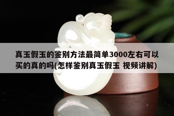真玉假玉的鉴别方法最简单3000左右可以买的真的吗(怎样鉴别真玉假玉 视频讲解)