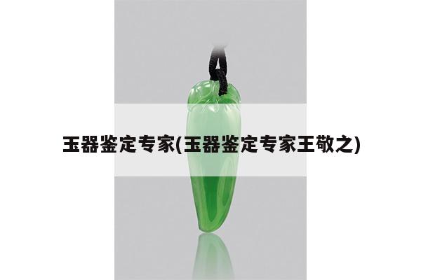 玉器鉴定专家(玉器鉴定专家王敬之)