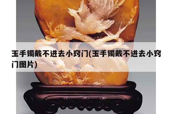 玉手镯戴不进去小窍门(玉手镯戴不进去小窍门图片)