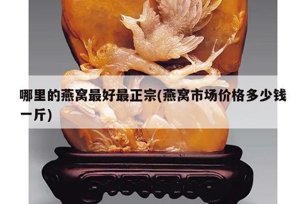 哪里的燕窝最好最正宗(燕窝市场价格多少钱一斤)