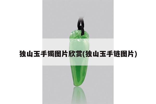 独山玉手镯图片欣赏(独山玉手链图片)
